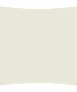 vidaXL Zonnescherm vierkant 3x3 m oxford stof crèmekleurig