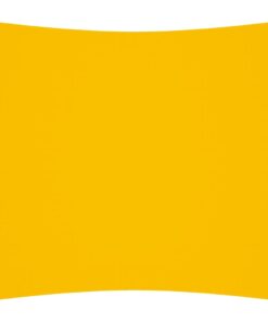 vidaXL Zonnescherm vierkant 3x3 m oxford stof geel