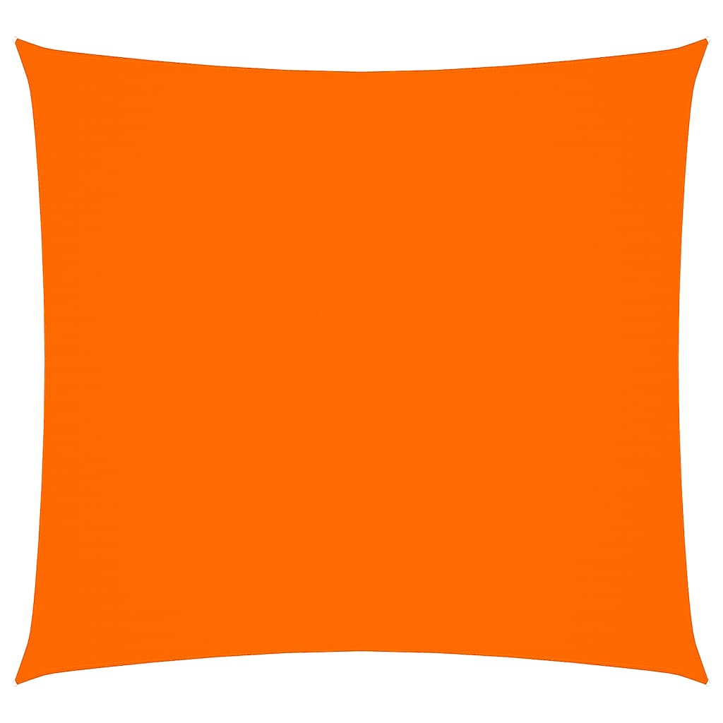 vidaXL Zonnescherm vierkant 3x3 m oxford stof oranje