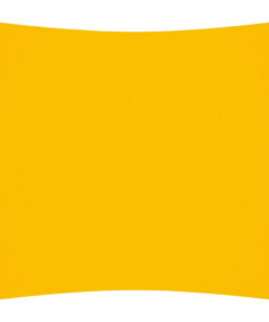 vidaXL Zonnescherm vierkant 4x4 m oxford stof geel