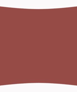 vidaXL Zonnescherm vierkant 4x4 m oxford stof terracottakleurig