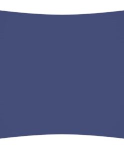 vidaXL Zonnescherm vierkant 5x5 m oxford stof blauw