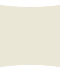 vidaXL Zonnescherm vierkant 5x5 m oxford stof crèmekleurig