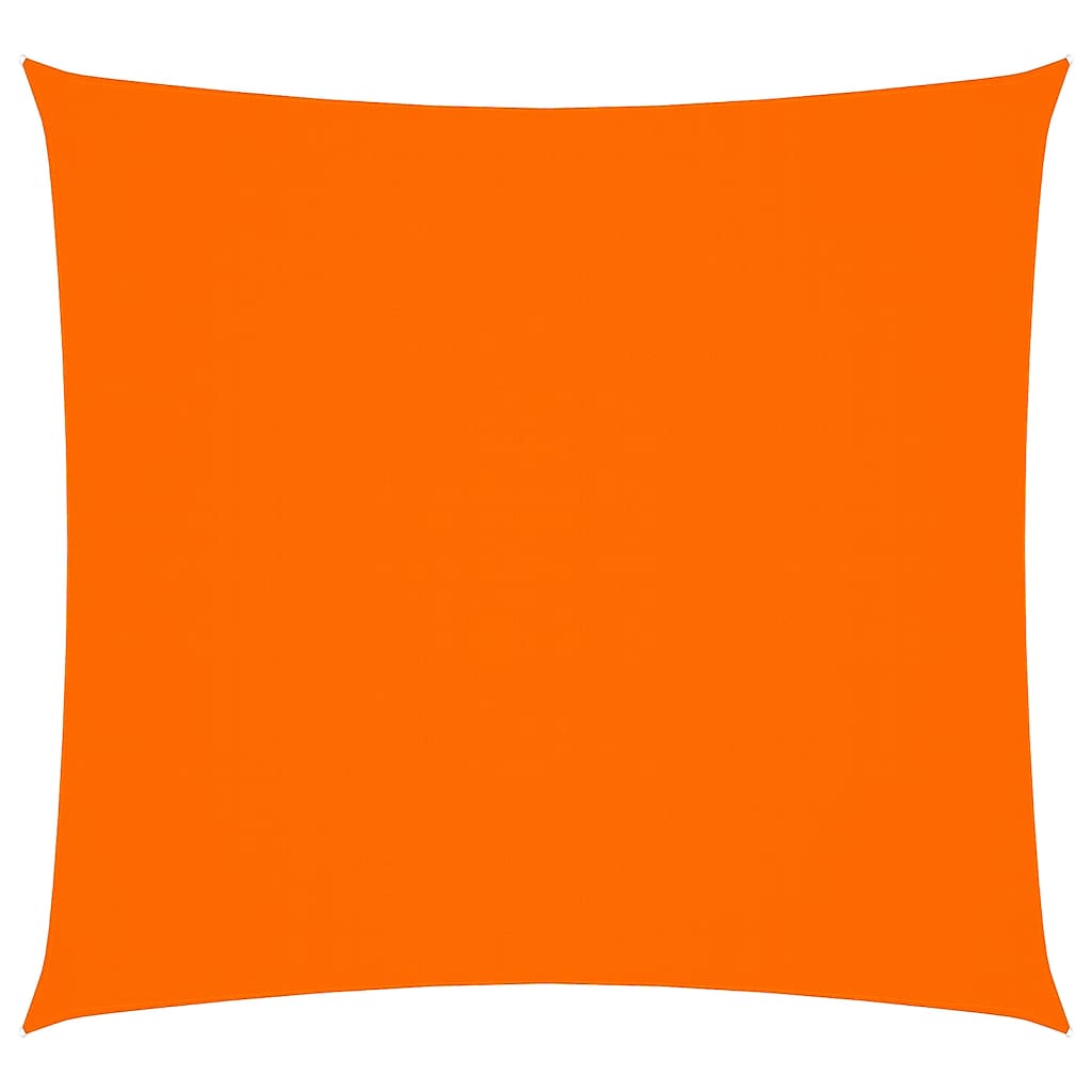 vidaXL Zonnescherm vierkant 5x5 m oxford stof oranje
