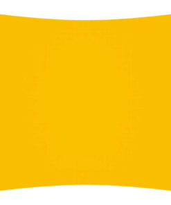 vidaXL Zonnescherm vierkant 6x6 m oxford stof geel