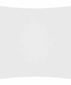 vidaXL Zonnescherm vierkant 6x6 m oxford stof wit