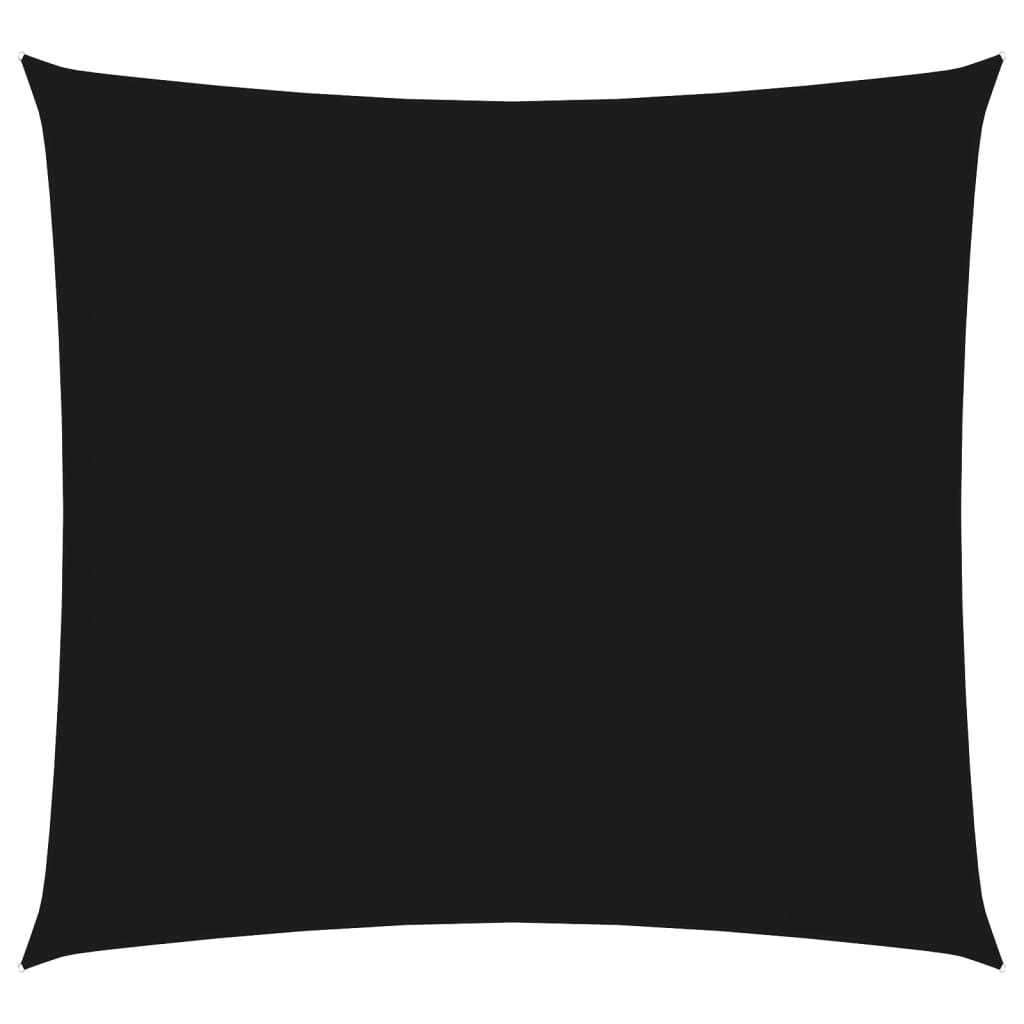 vidaXL Zonnescherm vierkant 6x6 m oxford stof zwart