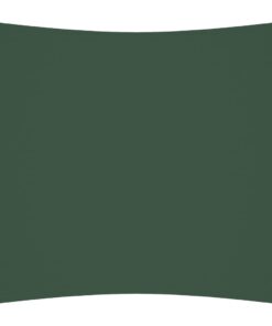 vidaXL Zonnescherm vierkant 7x7 m oxford stof donkergroen