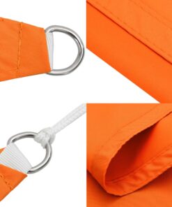 vidaXL Zonnezeil rechthoekig 2,5x4,5 m oxford stof oranje
