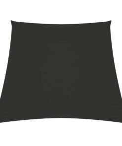 vidaXL Zonnezeil trapezium 2/4x3 m oxford stof antracietkleurig