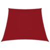 vidaXL Zonnezeil trapezium 2/4x3 m oxford stof rood
