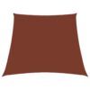 vidaXL Zonnezeil trapezium 2/4x3 m oxford stof terracottakleurig