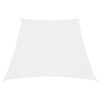 vidaXL Zonnezeil trapezium 2/4x3 m oxford stof wit