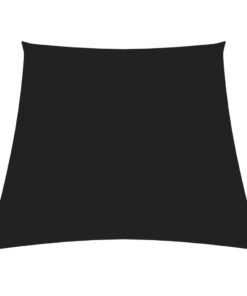 vidaXL Zonnezeil trapezium 2/4x3 m oxford stof zwart