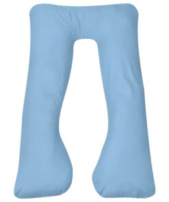 vidaXL Zwangerschapskussen 90x145 cm lichtblauw