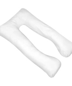 vidaXL Zwangerschapskussen 90x145 cm wit