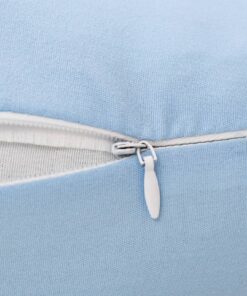 vidaXL Zwangerschapskussen J-vormig 54x(36-43) cm blauw