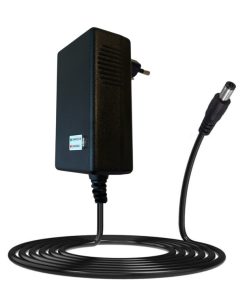 36 V 1 A oplader met ronde aansluiting voor loodaccu’s