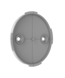 AJAX FIREPROTECT, WIT, MONTAGEPLAAT