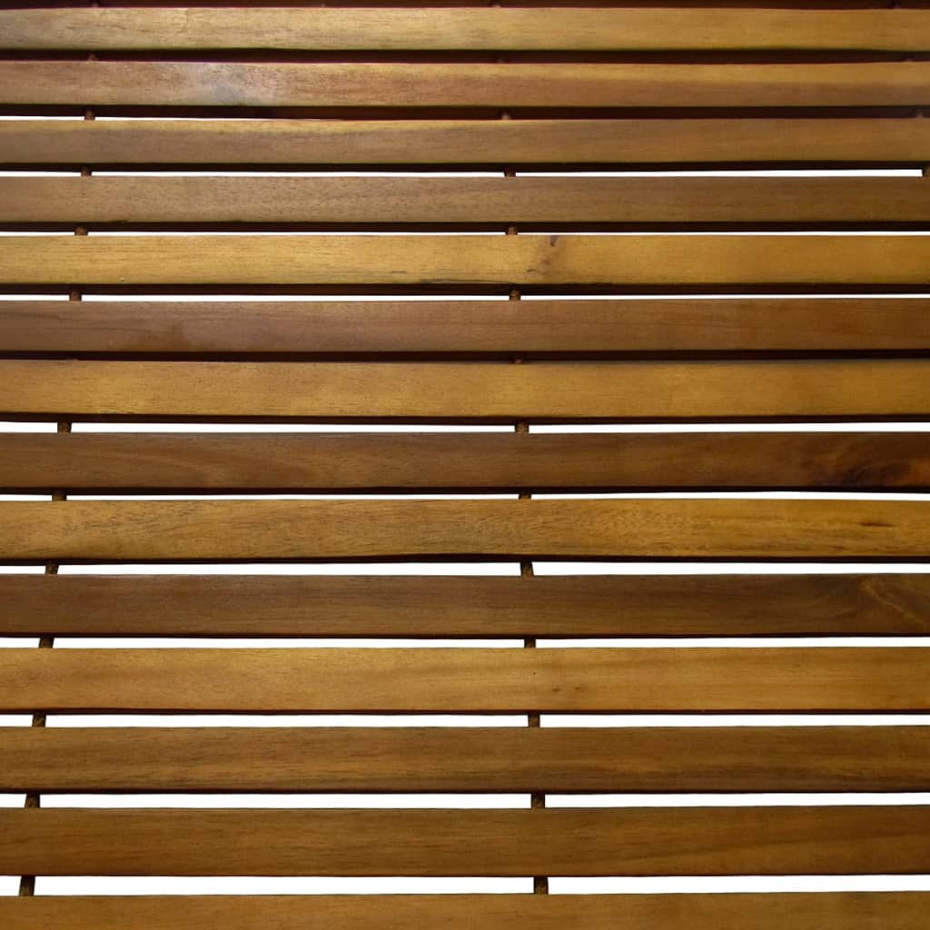 Badmat acaciahout 80 x 50 cm 2 stuks - Afbeelding 3