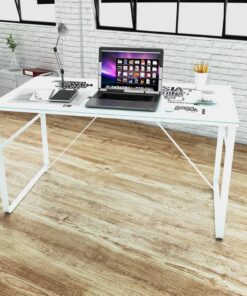 Bureau met wereldkaart opdruk (rechthoekig)