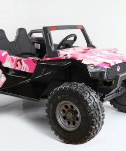 Clash buggy 24V 2-zits roze
