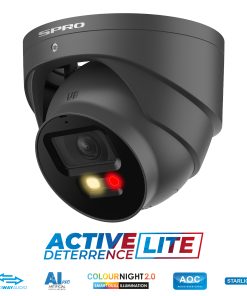 DHIPD40/28LRG-MS SPRO 4MP IP Turret Active Deterrence
