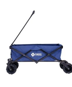 FINOOS Folding cart 3018 with Off-road tires Blue