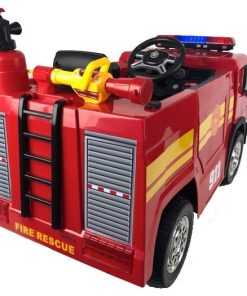 Alternative view of Firetruck 12V Rood