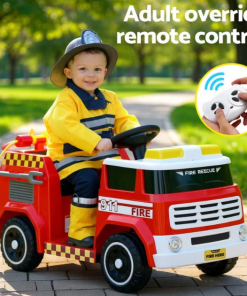 Alternative view of Firetruck 12V Red