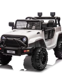 Jeep 12V Kids Car White