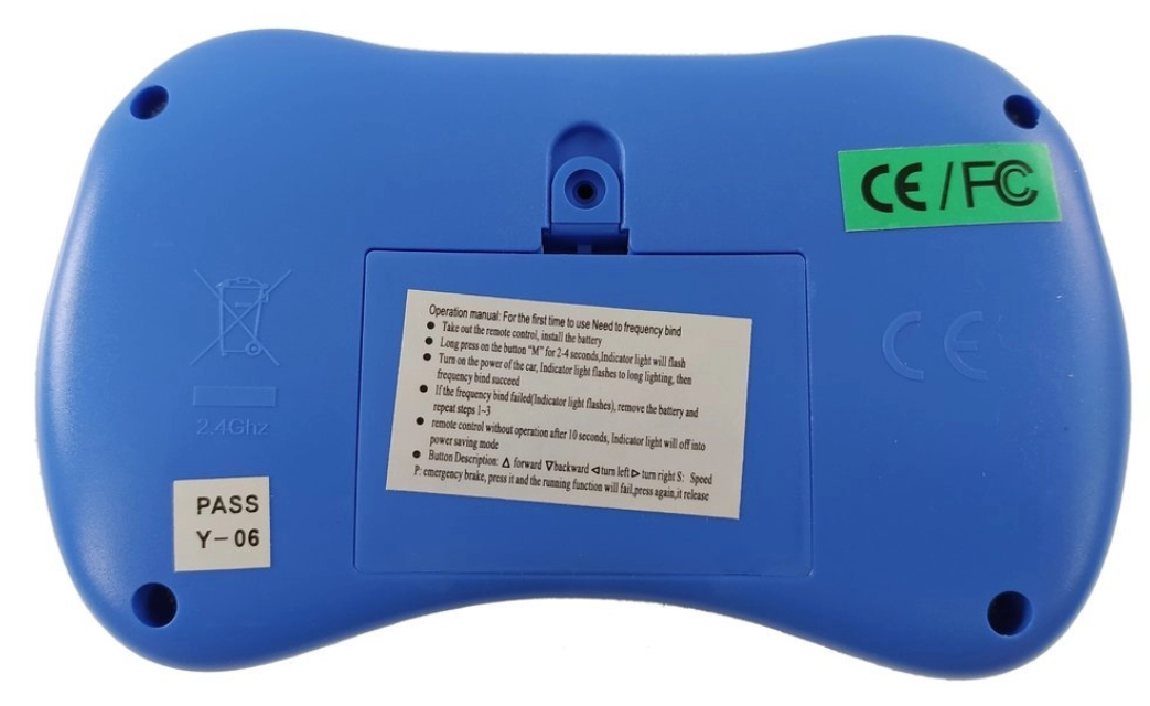 Kinderauto Afstandsbediening 2.4 GHZ (Model 3) - Afbeelding 2