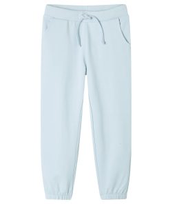 Kinderjoggingbroek 116 lichtblauw