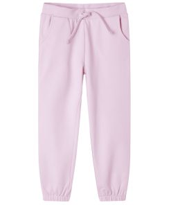 Kinderjoggingbroek 116 lichtroze