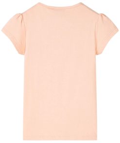 Kindershirt 104 lichtoranje