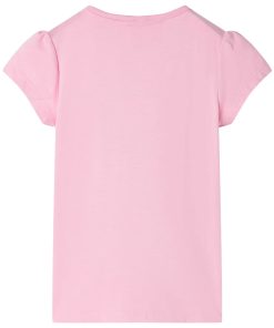 Kindershirt 92 felroze