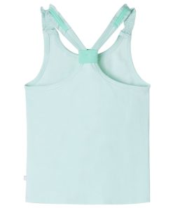 Kindertopje 128 lichtmintkleurig