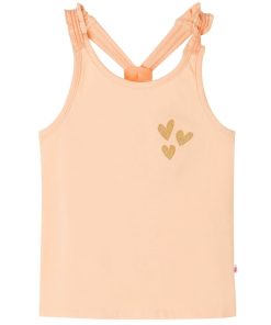 Kindertopje 140 lichtoranje