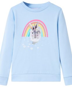 Kindertrui 116 lichtblauw