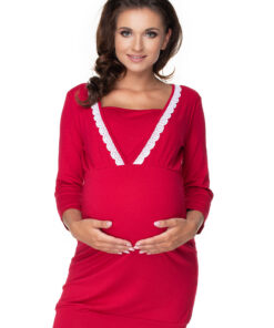 ~Koszula nocna ciążowa model 138226 PeeKaBoo