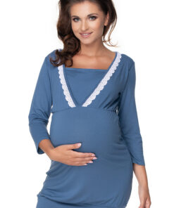 ~Koszula nocna ciążowa model 138227 PeeKaBoo