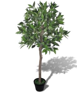 Kunst laurierboom met pot 120 cm