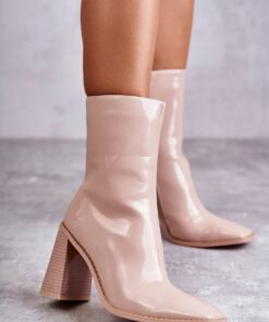 Laarsjes met hoge hak model 173599 Step in style