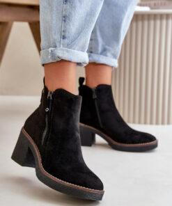 Laarsjes met hoge hak model 199079 Step in style