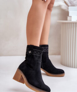 Laarsjes met hoge hak model 201167 Step in style