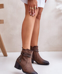 Laarsjes met hoge hak model 201545 Step in style