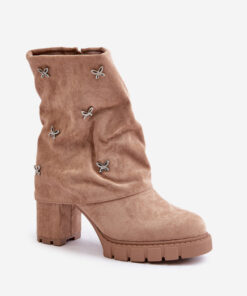 Alternative view of Laarsjes met hoge hak model 203531 Step in style