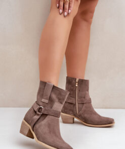 Laarsjes met hoge hak model 203867 Step in style