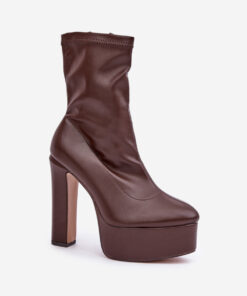 Alternative view of Laarsjes met hoge hak model 204696 Step in style