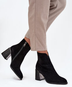 Laarsjes met hoge hak model 216831 Step in style